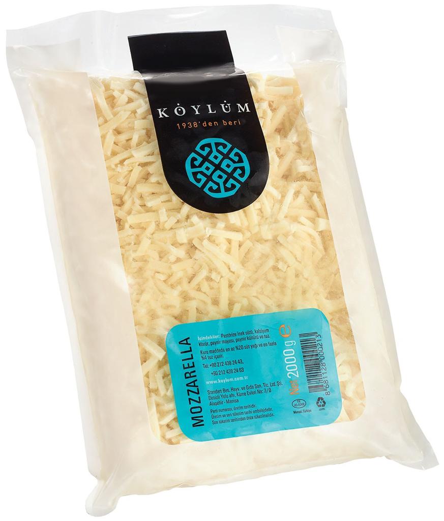 KÖYLÜM ŞERİT MOZARELLA 2000 GR